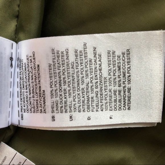 ADIDAS | Army green down filled puffer jacket - Picture 13 of 16